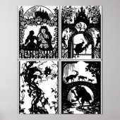 Poster sur la conception de contes de fées (Devant)