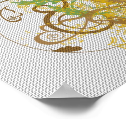 Poster sur la conception du crâne (Coin)