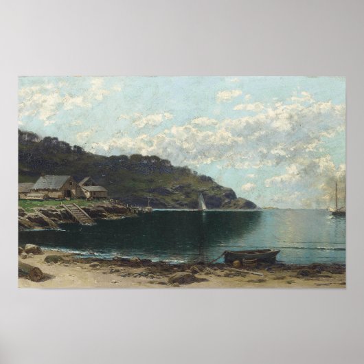 Poster Sur la côte du Maine (Devant)