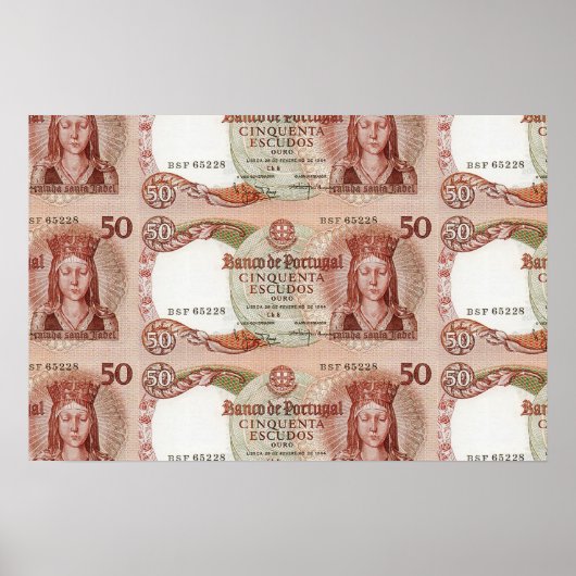 Poster sur la culture portugaise (Devant)