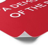 Poster sur la démocratie (Coin)