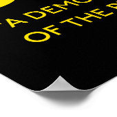 Poster sur la démocratie (Coin)