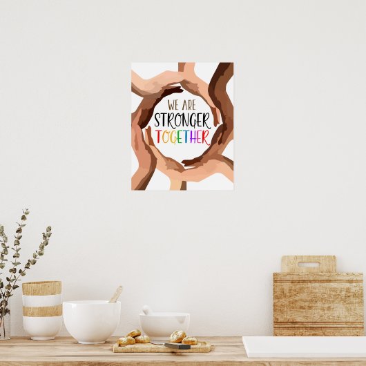 Poster sur la diversité (Cuisine)