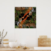 Poster sur la faune africaine (Cuisine)