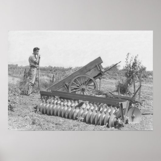 Poster Sur la ferme dans les années 40 (Devant)