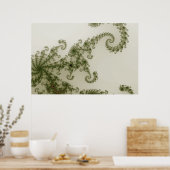 Poster sur la fumée d'olive (Cuisine)