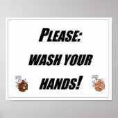 Poster sur la grippe (Devant)