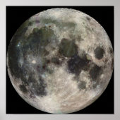 Poster sur la lune (Devant)