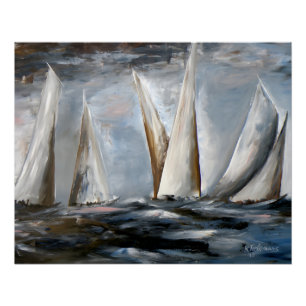 Poster Sur la mer Ouverte