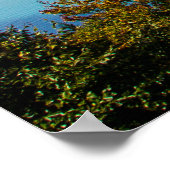 Poster sur la montagne et le lac (Coin)