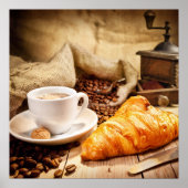 Poster sur la pause café (Devant)