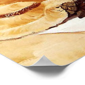 Poster Sur la plage (Coin)