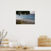 Poster sur la plage (Cuisine)