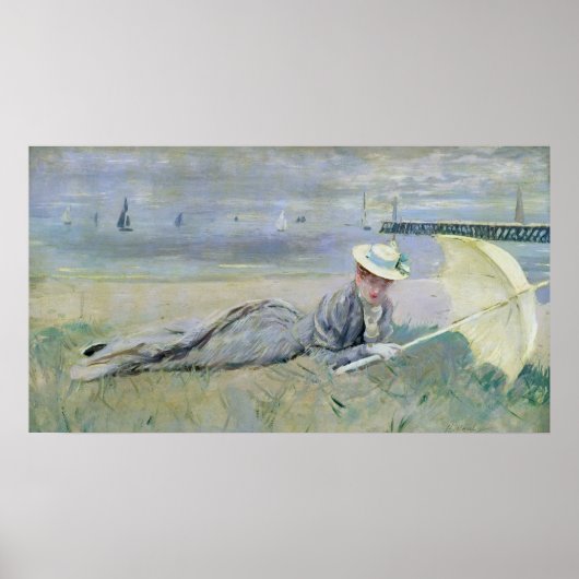 Poster Sur la plage 2 (Devant)