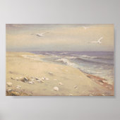 Poster Sur la plage | Fidelia Bridges (Devant)