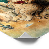 Poster Sur La Plage, Louis Wain (Coin)