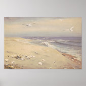 Poster Sur la plage | Ponts Fidelia (Devant)