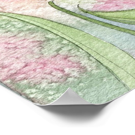 Poster sur la pochette du jardin enchanté (Coin)