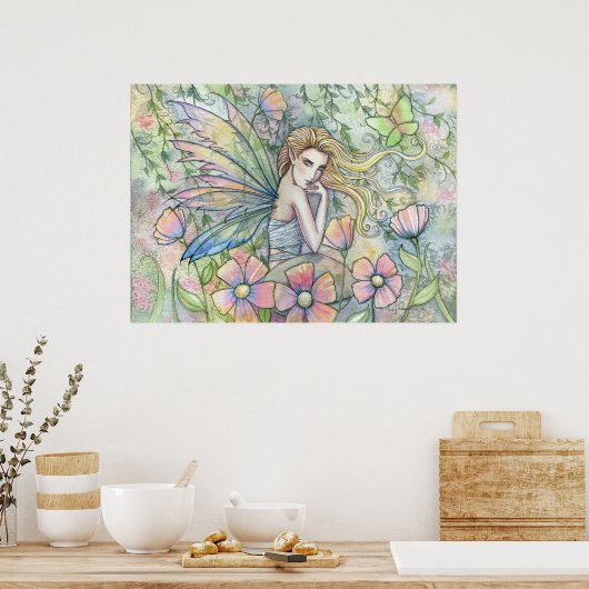 Poster sur la pochette du jardin enchanté (Cuisine)