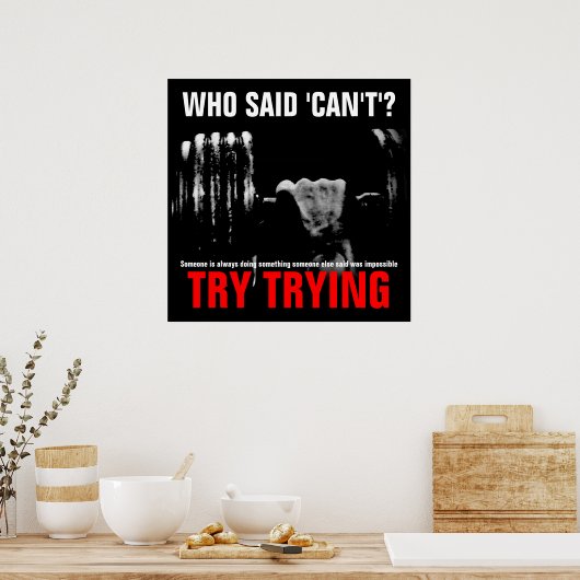 Poster sur la réussite du devis de remise en forme (Cuisine)