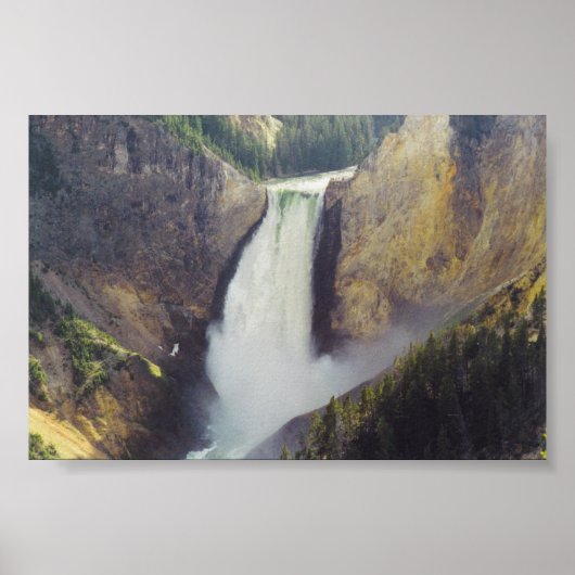 Poster Sur la rivière Yellowstone (Devant)