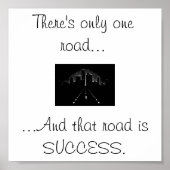 Poster sur la route (Devant)