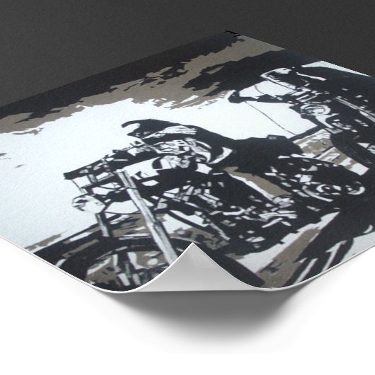 Poster Sur la route (Coin)