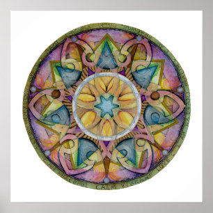 Poster sur la santé radiante