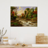 Poster Sur la St. Annes Est du Canada par Duncanson (Cuisine)