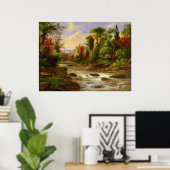 Poster Sur la St. Annes Est du Canada par Duncanson (Bureau à domicile)