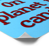 Poster sur la taille du plaisir (Coin)