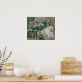 Poster Sur la terrasse (Cuisine)