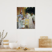 Poster Sur la terrasse, 1906 (Cuisine)