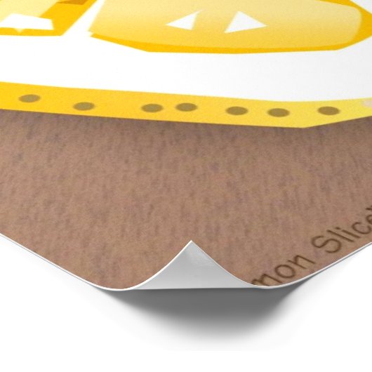 Poster sur la tranche de citron (Coin)