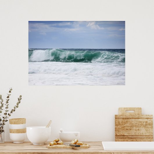 Poster Sur la vague (Cuisine)
