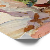 Poster Sur la véranda par John Singer Sargent (Coin)