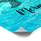 Poster sur la vie de la sirène (Coin)