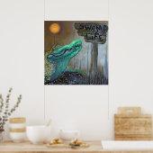 Poster sur la vie des marais (Cuisine)