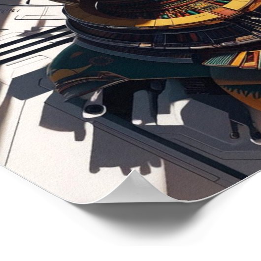 Poster sur l'afrofuturisme (Coin)