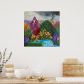 Poster sur l'agonie enterrée (Cuisine)