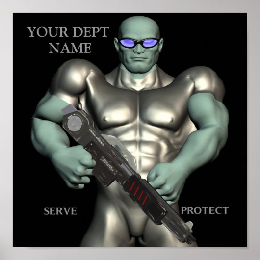 Poster sur l'application de la loi (Devant)