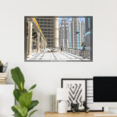 Poster Sur Le Balcon (Bureau à domicile)