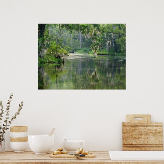 Poster Sur le Bayou (Cuisine)