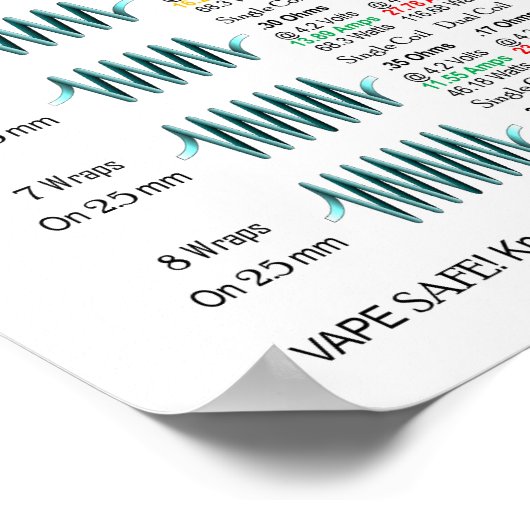 Poster sur le bobinage rapide (Coin)