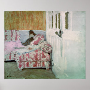 Poster Sur le canapé, ou la White Room