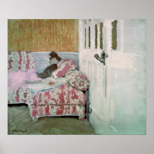 Poster Sur le canapé, ou la White Room (Devant)