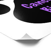 Poster sur le cancer pancréatique de l'Empreinte d (Coin)