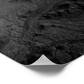 Poster sur le chemin de Hawaii B&W (Coin)