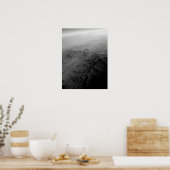 Poster sur le chemin de Hawaii B&W (Cuisine)