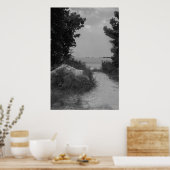 Poster sur le chemin de plage (Cuisine)